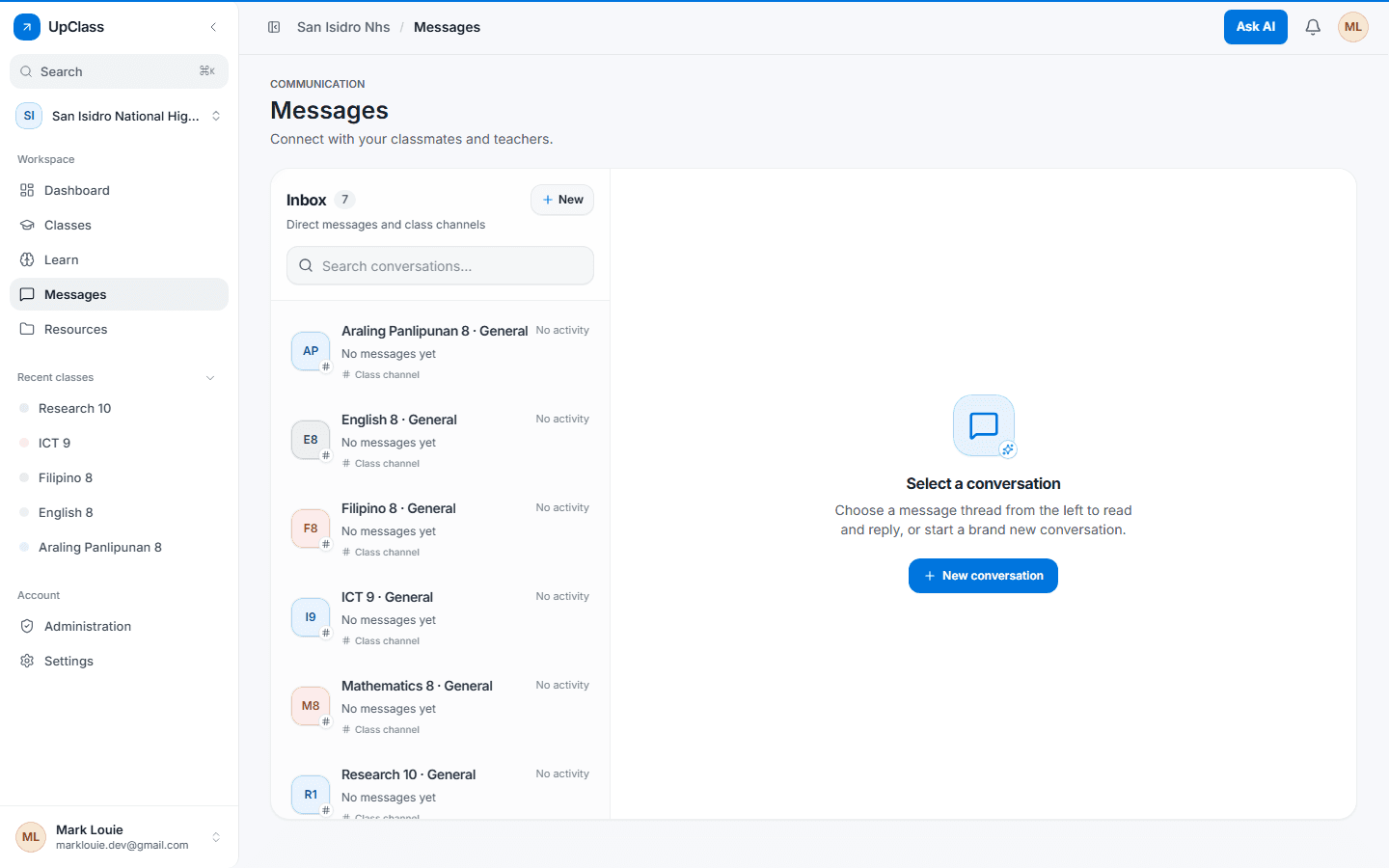 Upclass screenshot 3